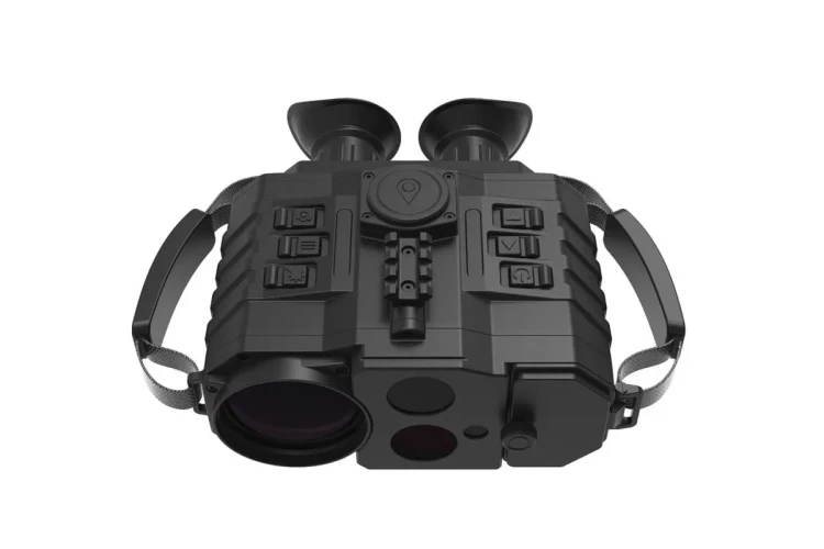 Бинокль тепловизионный гибридный iRay xFuse PT-F с системой Fusion 1-4X70/30 S=640X512/2430X1944 Обнаружение 2896/6000 м