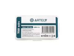 Аккумулятор ARTELV (RCR123) 3.7V 750 мАч