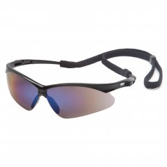 Очки баллистические стрелковые Pyramex PMXTREME SB6375SP Зеркально-синие 83%