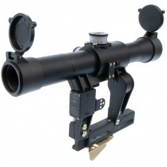 Прицел оптический ПОСП 4X24 M Сетка Парабола / Подсветка на Вепрь / Сайга