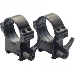 Кольца для прицела Rusan (050-30-14-R) быстросъемные D=30 мм H=14 мм на Weaver | Высокий 2 шт