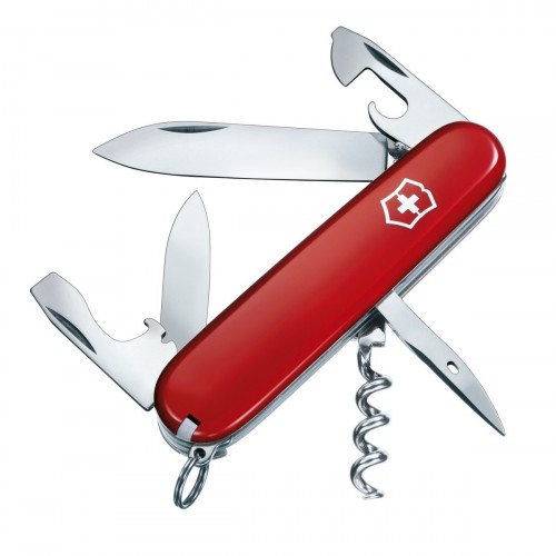 Нож перочинный Victorinox Spartan (1.3603) 12 функций Красный