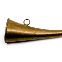 Горн охотничий PakiGorn из стали 31 см Плоский