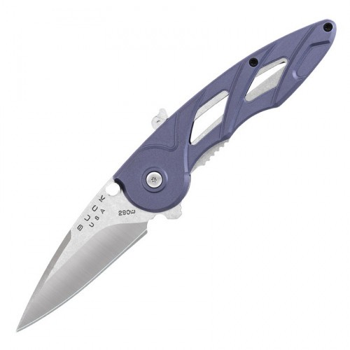 Нож складной Buck Knives Rush 0290BLX-B Клинок 6.4 см Голубой