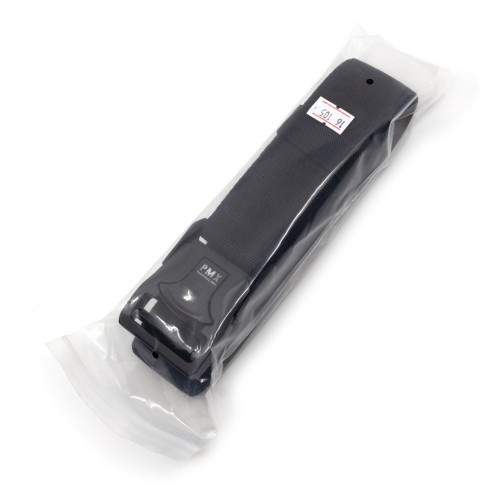 Ремень брючный PMX-16 с металлической застёжкой Чёрный