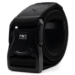 Ремень брючный PMX-16 с металлической застёжкой Чёрный