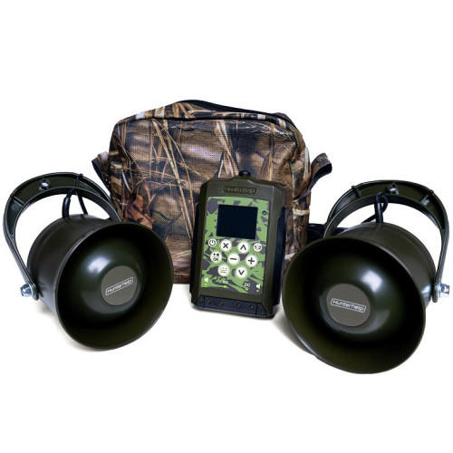 Электронный манок двухканальный Hunterhelp Pro 3М (Альфа - 2 шт, WI-FI, Карта, Чехол)