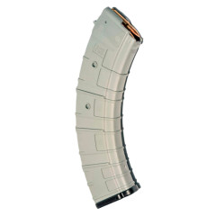 Магазин Pufgun SGA762 для АК / ВПО / Сайга 7.62х39 без сухаря (для оружия с сухарем) на 40 патронов Серый