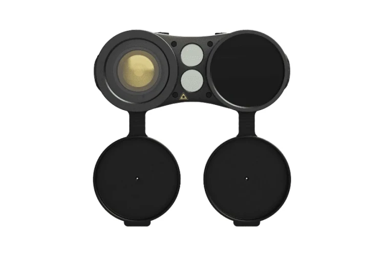 Бинокль тепловизионный гибридный iRay Gemini GEH 50R 4.1-16.4/3.8-15.2X50/35 S=640X512 / 1920X1080 Обнаружение 2600 м