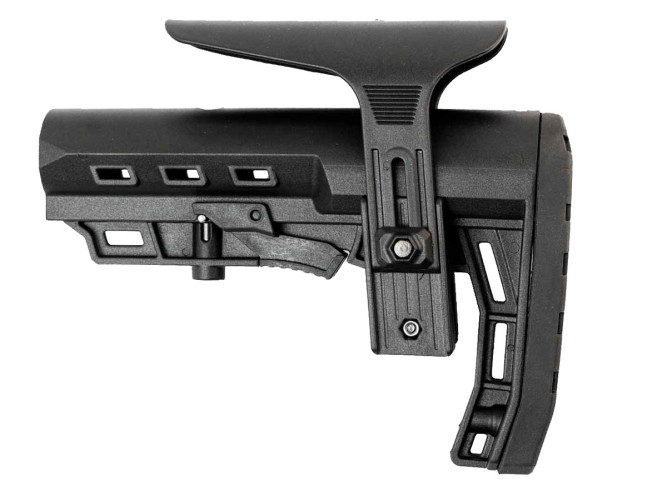 Приклад телескопический ShotTime 102-C с регулируемой щекой, стандарт commercial