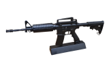 Модель сувенирная в виде оружия Microgun L M4A1 телескопический приклад планка-ручка