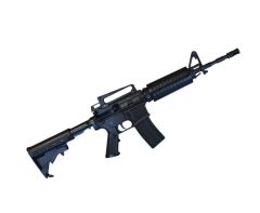 Модель сувенирная в виде оружия Microgun L M4A1 телескопический приклад планка-ручка