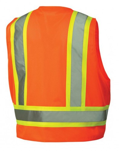 Жилет светоотражающий RVZ2420M (Оранжевый, размер M)