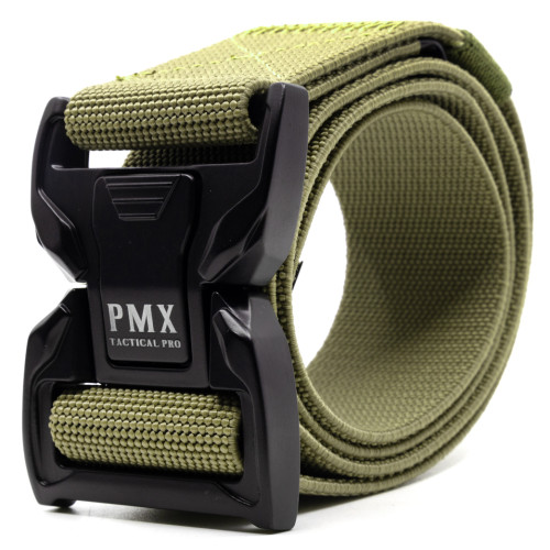 Ремень брючный PMX-17 с металлической застёжкой Зелёный