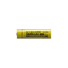 Аккумулятор Nitecore NL1836 Тип 1x18650 3.6V 3600 мАч (12.96Wh) с защитой