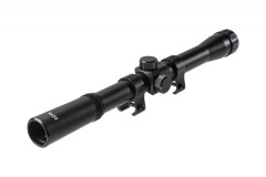 Прицел с кронштейном, 4x20 (тонкий крест)