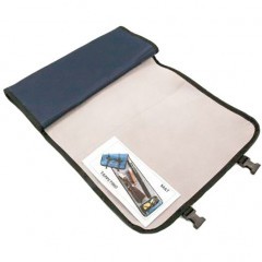 Коврик Stil Crin для чистки оружия с чехлом для принадлежностей 37x135 см Голубой