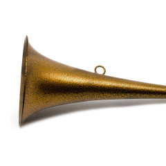 Горн охотничий PakiGorn из стали 50 см Круглый