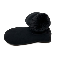 Рукавицы Стикхант Спорт зимние флис Черный