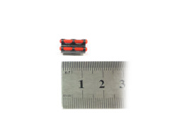 Мушка Nimar двойная (целик) оптоволоконная D=1.5 мм Резьба 3 мм Красная