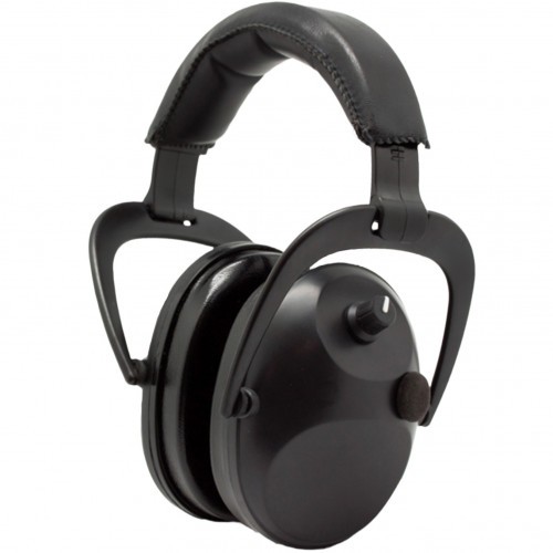 Наушники активные стрелковые PMX Tactical Pro PMX-35B 24-80 ДБ Чёрный