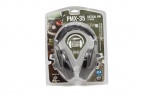 Наушники активные стрелковые PMX Tactical Pro PMX-35B 24-80 ДБ Чёрный