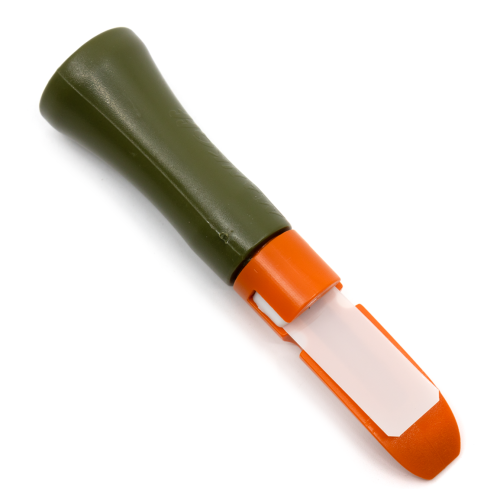 Манок духовой на молодую утку Mankoff Kwanza 1110/2 для закрытых водоемов однолепестковый Хаки