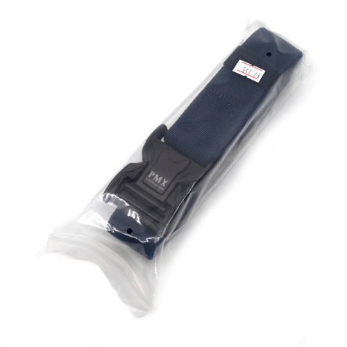 Ремень брючный PMX-17 с металлической застёжкой Синий