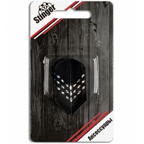 Оперение Stinger Slim для дротиков с светоотражателем 3 шт Ромб