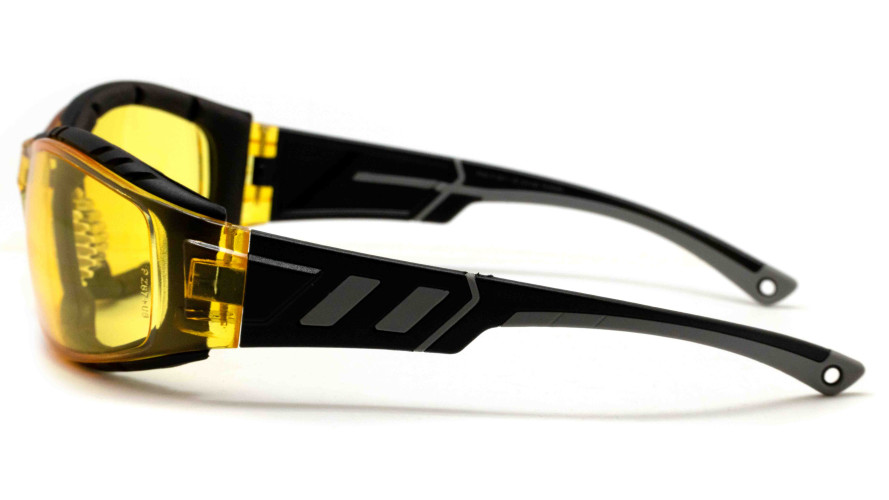 Очки баллистические стрелковые PMX Guard G-5030ST Anti-Fog Жёлтые 89%