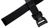Ремень брючный PMX-17 с металлической застёжкой Чёрный