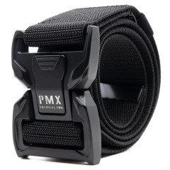Ремень брючный PMX-17 с металлической застёжкой Чёрный