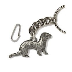 Брелок GG Harris Хорёк Олово