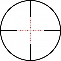 Прицел оптический Leapers UTG Accushot Tactical 3-12X44 IR SFP AO WP (SCP3-UGM312AOIEW) Сетка Mil-Dot (Гравировка)