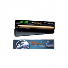 Набор для чистки гладкоствольного оружия ShotTime ST-CK-20PBW для 20 калибра деревянный шомпол + 3 ерша