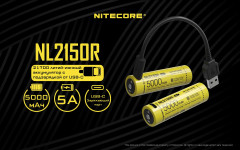 Аккумулятор Nitecore NL2150R Тип 21700 3.6V 5000 мАч с защитой и Micro-USB