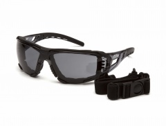 Очки баллистические тактические Pyramex Fyxate SB10220STMFP Серые 23%