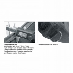 Чехол для оружия Leapers UTG DC Deluxe Tactical PVC-DC42B-A с оптическим прицелом 109 см Черный