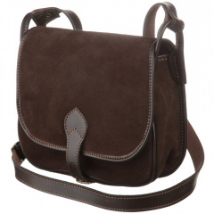 Ягдташ VEKTOR 3-16 для охоты из натуральной кожи