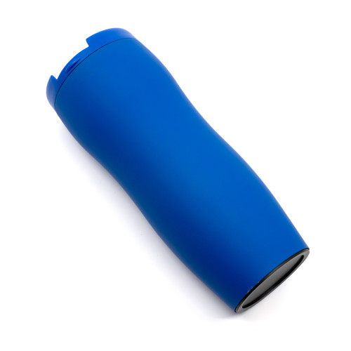 Термокружка фирменная Стикхант без рисунка Синий