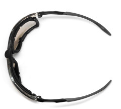 Очки баллистические стрелковые PMX Rapid G-7480S Зеркально-серые 50%