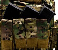 Разгрузка RusForce CPQR для крепления снаряжения и бронеплит на 13 карманов Мультикам