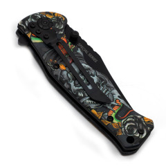 Нож складной PMX Extreme Special Series Pro-010-B Клинок 8,8 см Рисунок