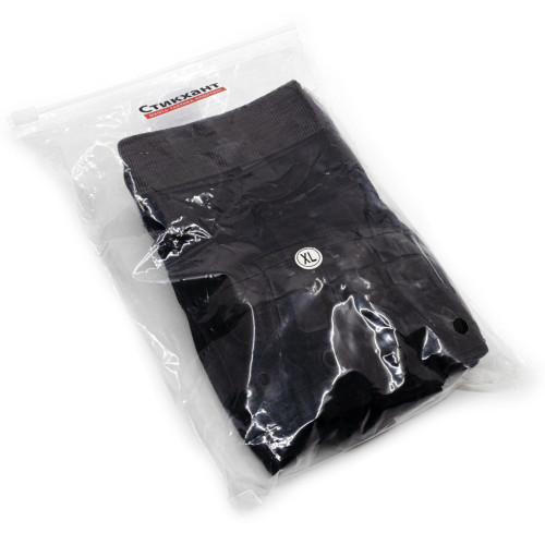 Перчатки тактические Стикхант Major Half укороченные прорезиненные Чёрный