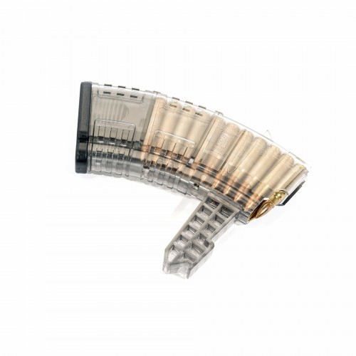 Магазин Pufgun SKS762 для СКС калибра 7.62x39 на 20 патронов Прозрачный