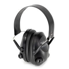 Наушники активные стрелковые PMX Tactical Pro PMX-55B 26-85 ДБ Чёрный