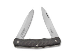 Нож складной Cold Steel Lucky, 2 клинка, сталь S35VN, рукоять Carbon Fiber