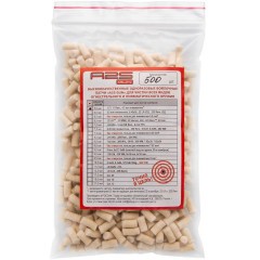 Патч войлочный для чистки оружия A2S GUN A2S-5.0-500 диам. 5 мм Белый 500 шт