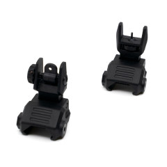 Мушка и целик DLG Tactical (DLG166) на планку Weaver / Picatinny Чёрный