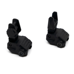 Мушка и целик DLG Tactical (DLG166) на планку Weaver / Picatinny Чёрный